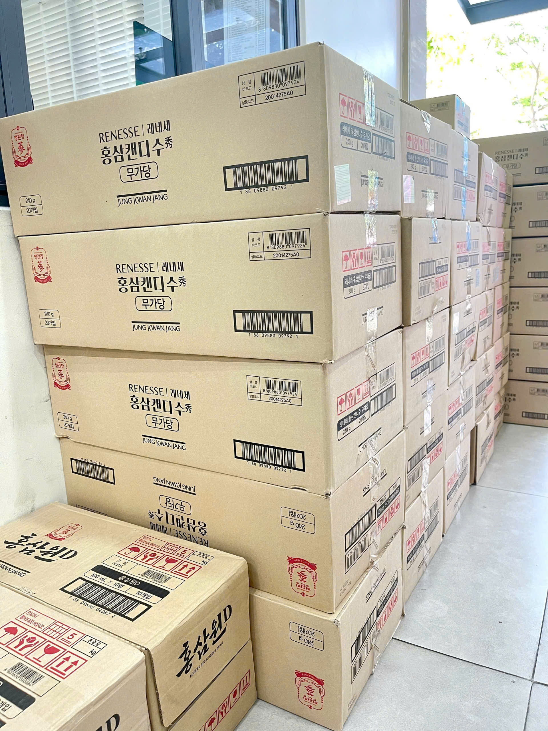 Kẹo Hồng Sâm Không Đường KGC