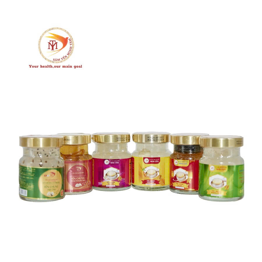 Set yến chưng 6 vị