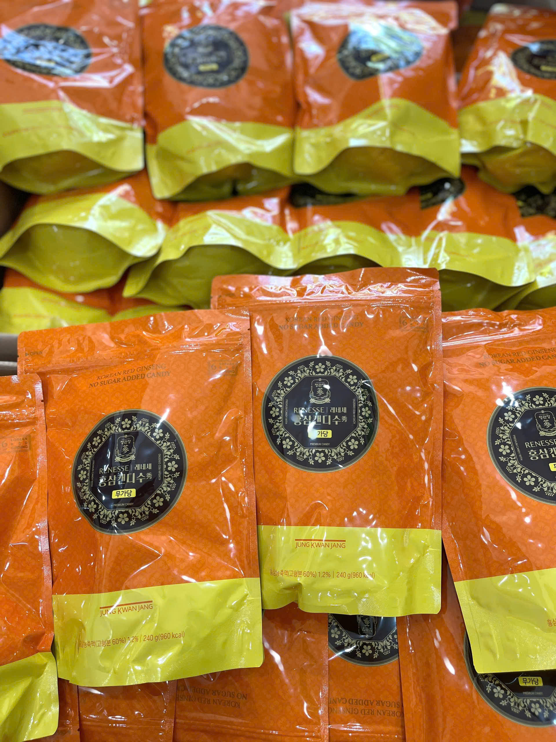 Kẹo Hồng Sâm Không Đường KGC