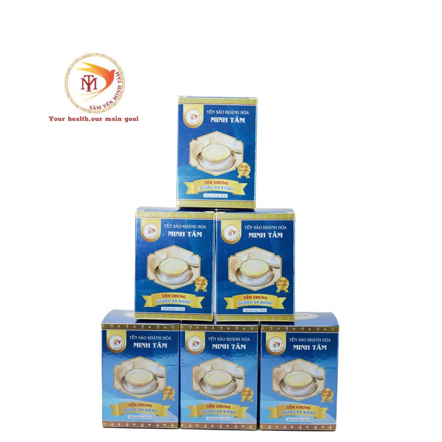 HỘP QUÀ YẾN CHƯNG ĐƯỜNG ĂN KIÊNG (400mg)