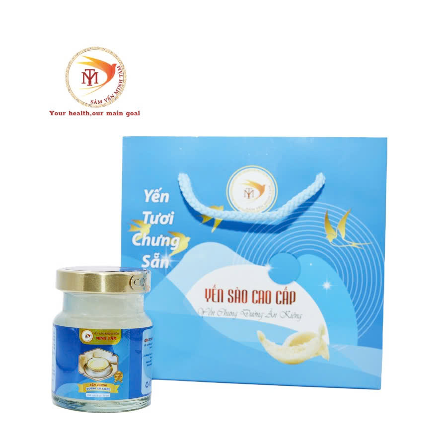 HỘP QUÀ YẾN CHƯNG ĐƯỜNG ĂN KIÊNG (230mg)