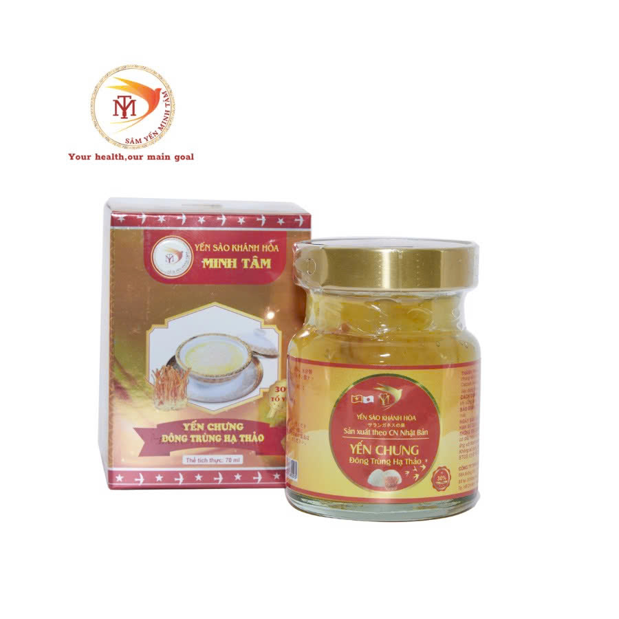 YẾN CHƯNG ĐÔNG TRÙNG HẠ THẢO (400mg)