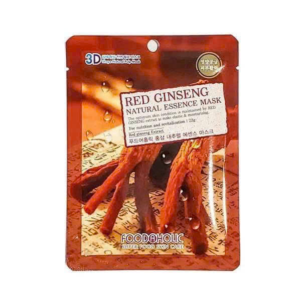 MẶT NẠ HỒNG SÂM 3D FOODAHOLIC