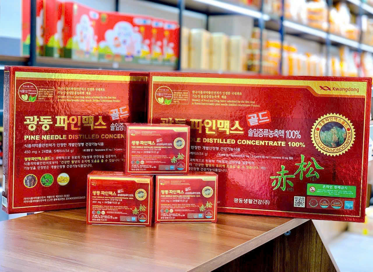TINH DẦU THÔNG ĐỎ KWANGDONG HÀN QUỐC