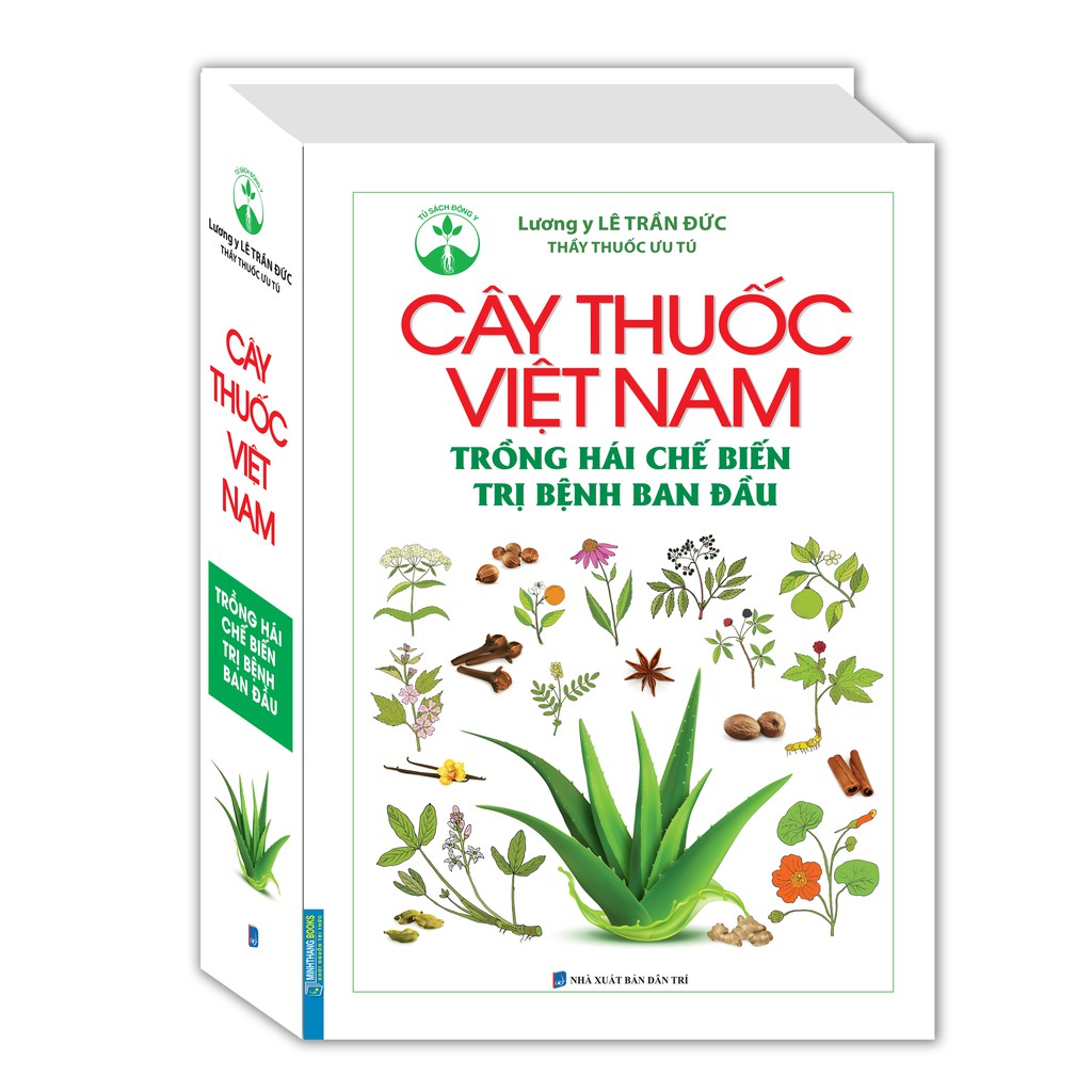 Sách - Cây thuốc Việt Nam trồng hái chế biến trị bệnh ban đầu (bìa cứng MT)