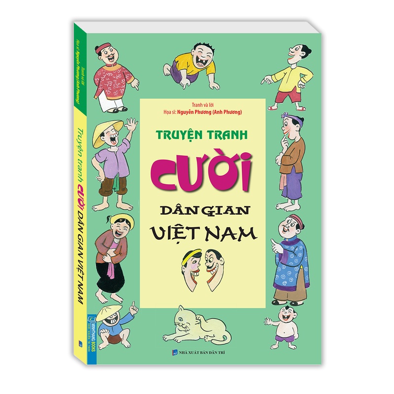 Sách - Truyện Tranh Cười Dân Gian Việt Nam (Bìa Mềm MT)