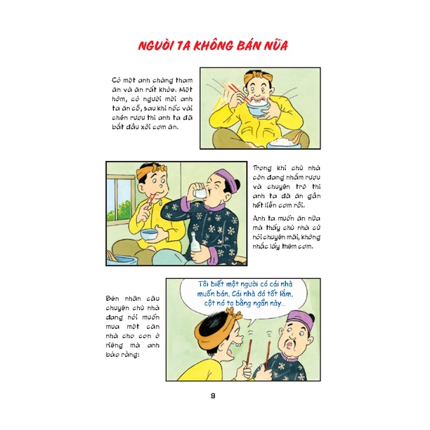 Sách - Truyện Tranh Cười Dân Gian Việt Nam (Bìa Mềm MT)