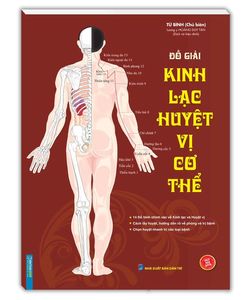 Sách - Đồ giải kinh lạc huyệt vị cơ thể (MT)
