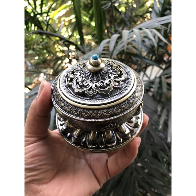 Lư đốt trầm mật tông - lư xông trầm tám cát tường