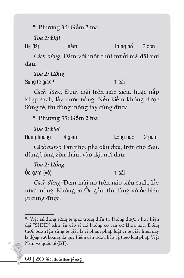 1200 bài thuốc thần phương (bác sĩ tốt nhất là chính mình) (MT)