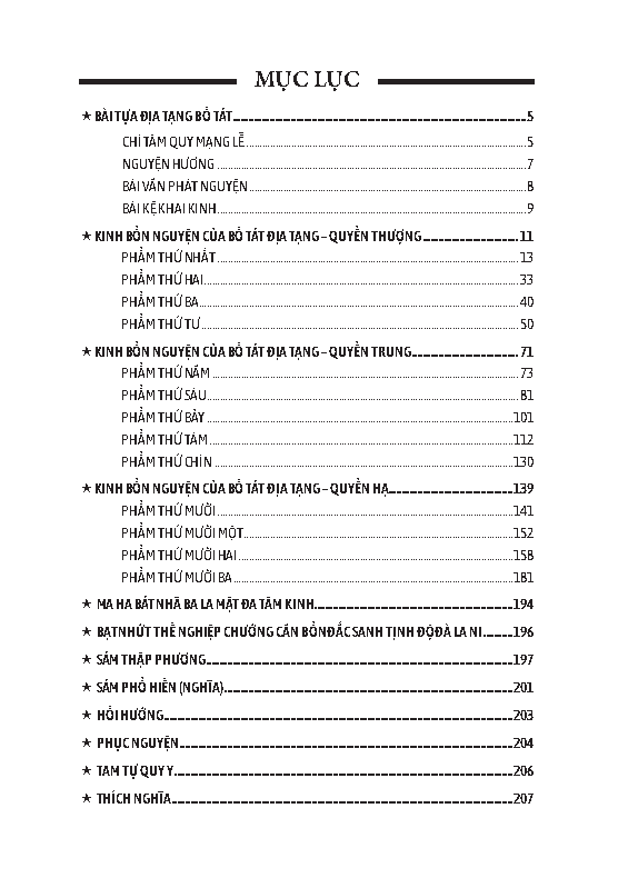 Sách - Kinh bổn nguyện của bồ tát địa tạng (MT)