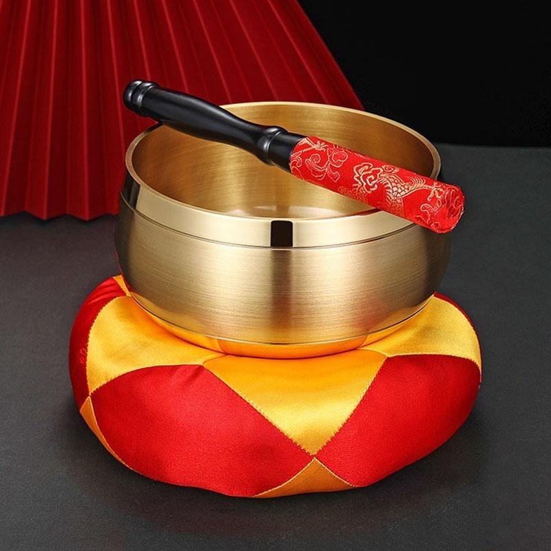 Chuông Viền  Khắc Chữ Phật - Chuông  Vành Pháp Khí Phật Giáo