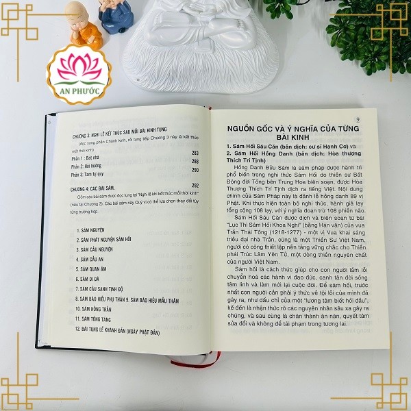 Sách - 9 bài kinh phật thường tụng hàng ngày phổ biến cho phật tử mới tại gia có kinh địa tạng sám hối - Upali Books