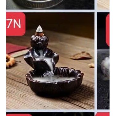 Thác Xông Trầm Tiểu cảnh Mini cá Koi - quà tặng phong thủy