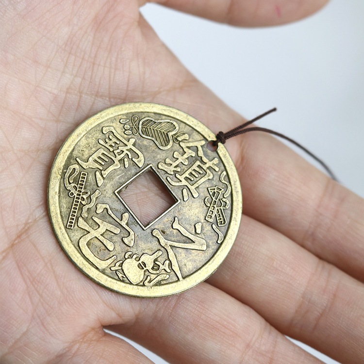 Chuông Gió Phong Thủy 2 Tầng 6 Quả Chuông  Mũ Long Phụng Âm Vang May Mắn Tài Lộc