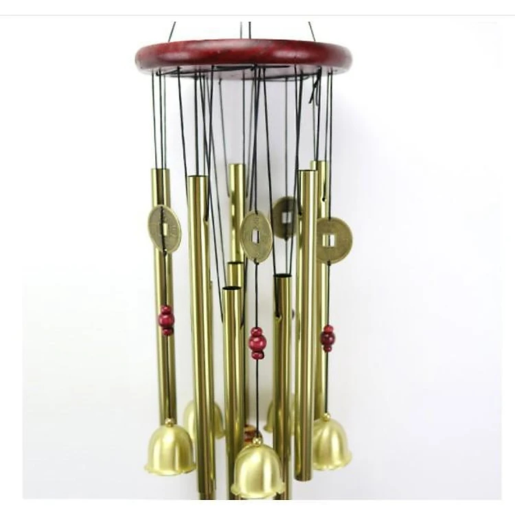Chuông Gió Phong Thủy 10 Thanh 5 Chuông Treo Ngân Vang Tài Lộc (626)