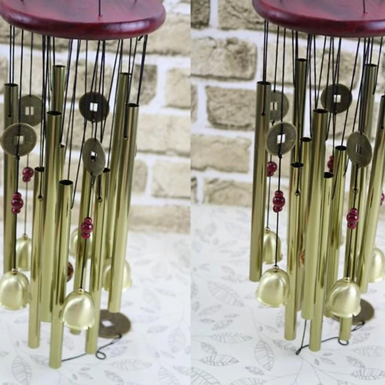 Chuông Gió Phong Thủy 10 Thanh 5 Chuông Treo Ngân Vang Tài Lộc (626)