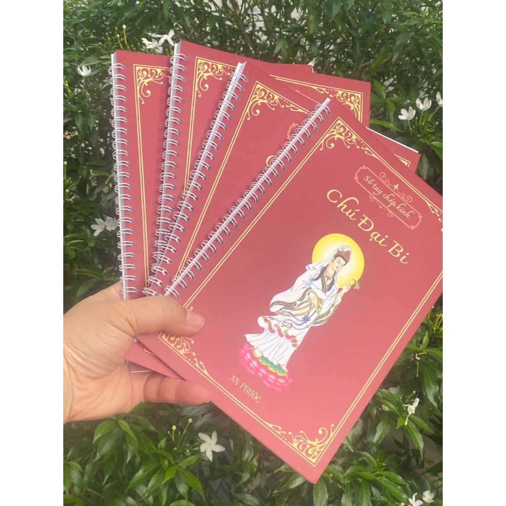 Vở Chép Kinh Chú Đại Bi - Tập Chép Kinh In Sẵn Chữ Mờ