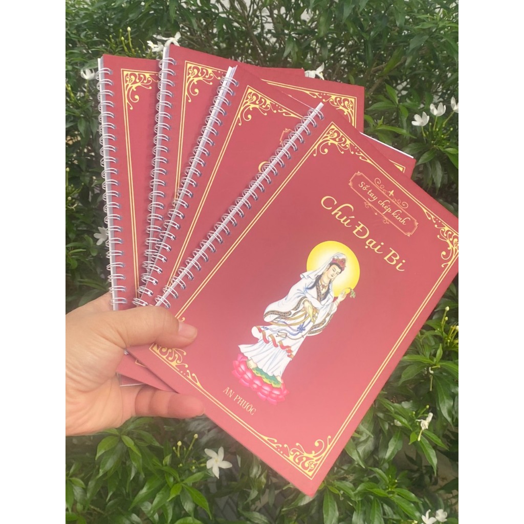 Vở Chép Kinh Chú Đại Bi - Tập Chép Kinh In Sẵn Chữ Mờ