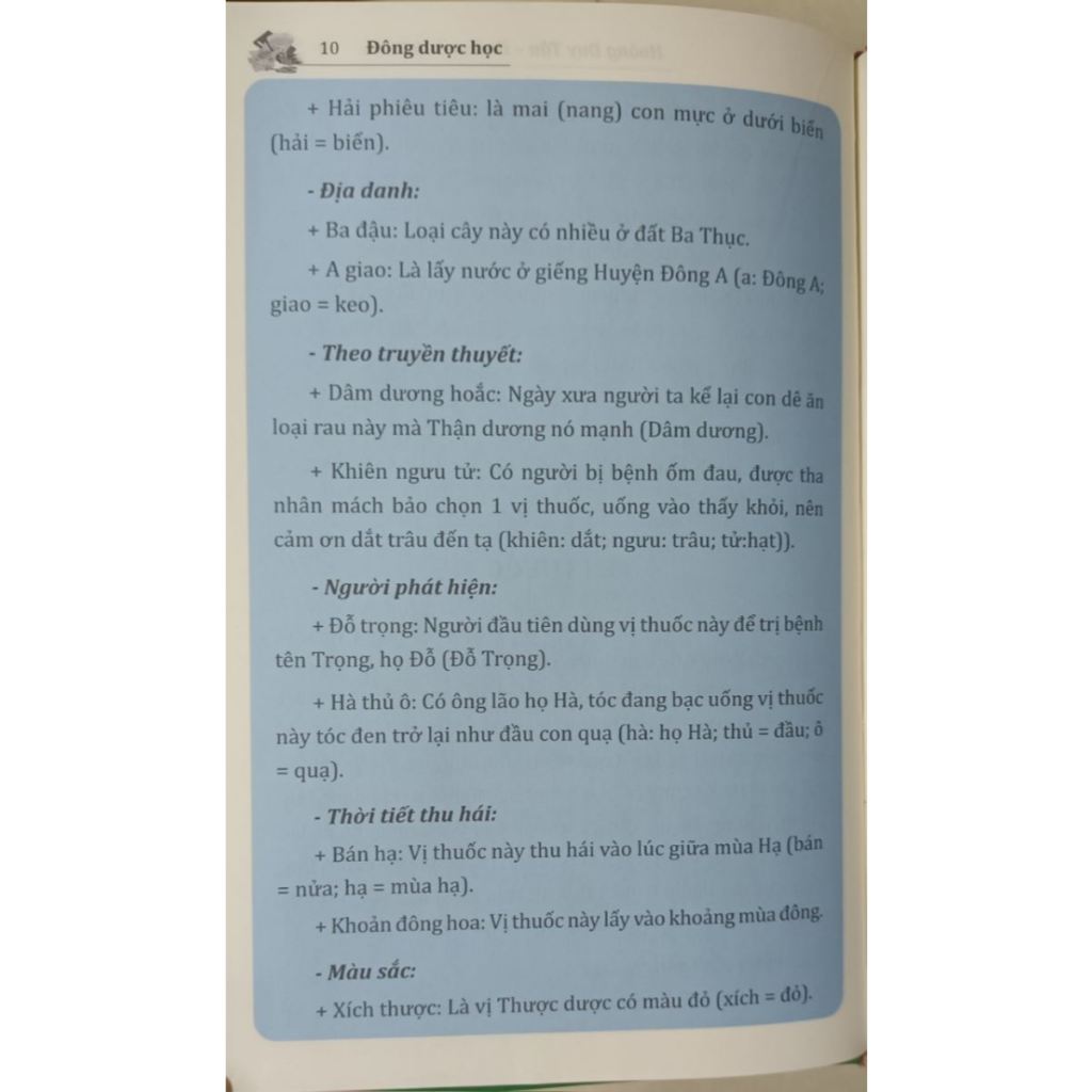 Sách - Đông dược học (bìa cứng MT )