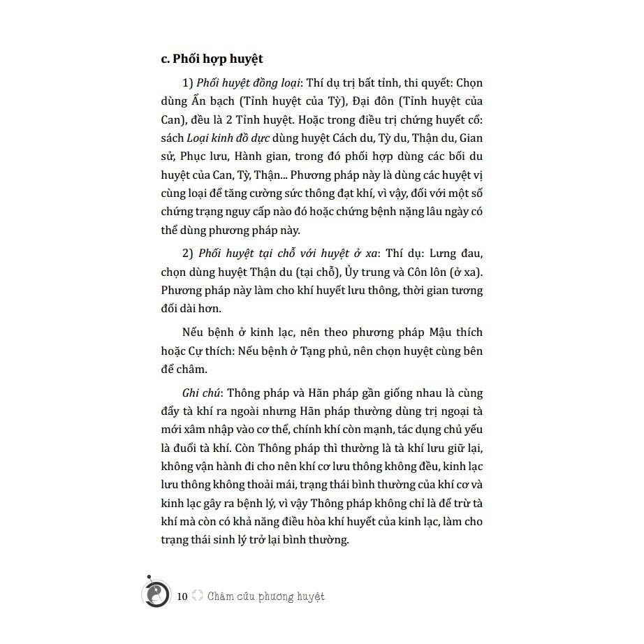 Sách - Châm cứu phương huyệt (bìa mềm MT)