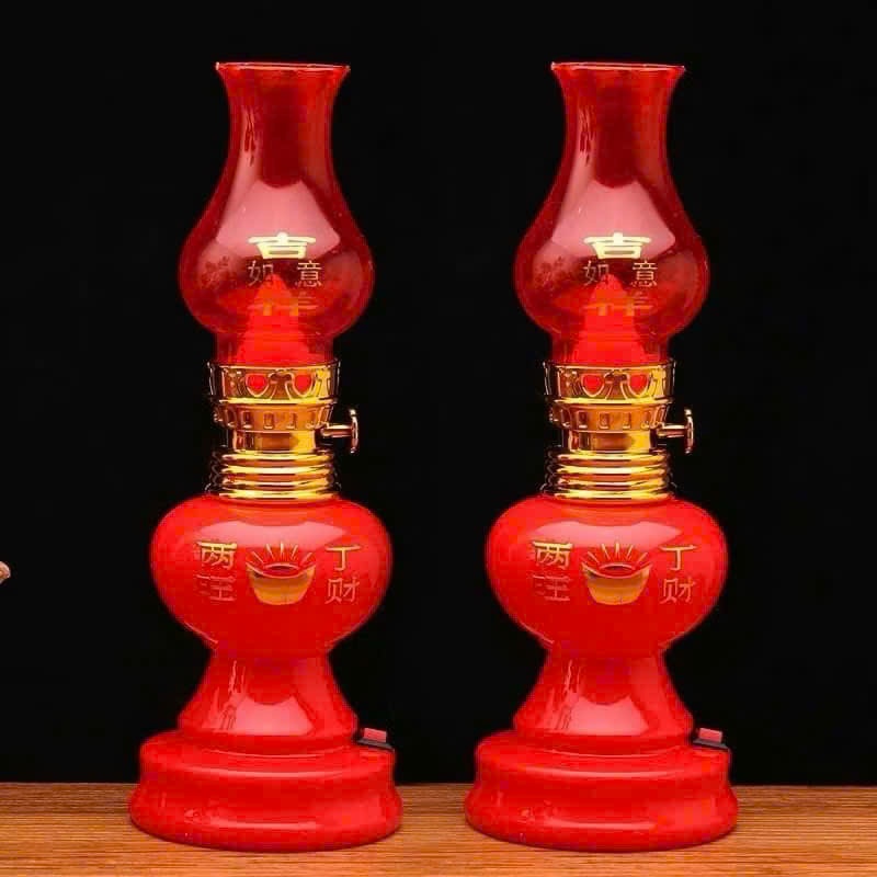 ĐÈN THỜ THẦN TÀI CHẠY PIN CÓ CÔNG TẮC