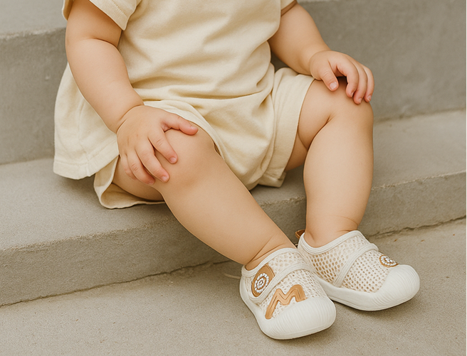 Bảng size giày trẻ em theo độ tuổi và cách chọn giày không bị chật, lỏng