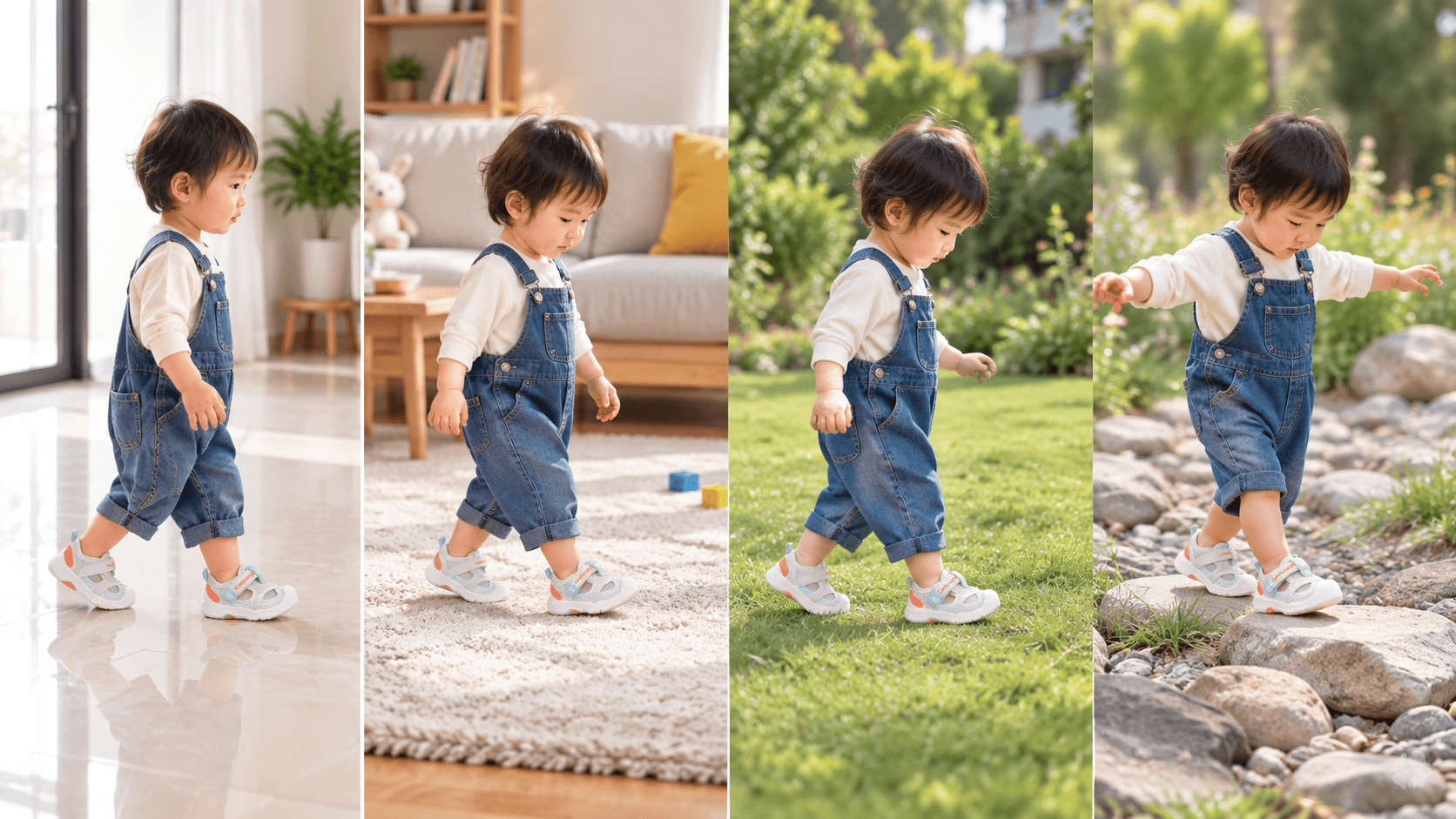 Vì Sao Trẻ Đi Mỗi Mặt Sàn Một Kiểu? Bí Mật Từ Bàn Chân