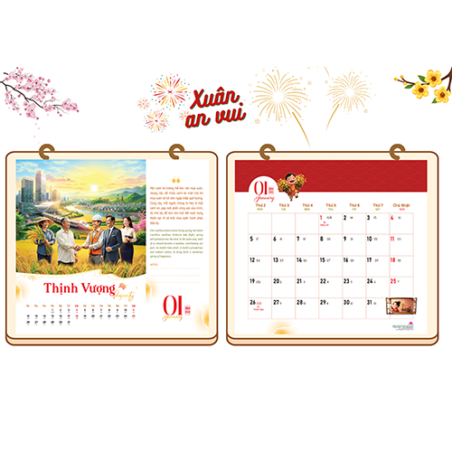 Lịch Để Bàn - 2026