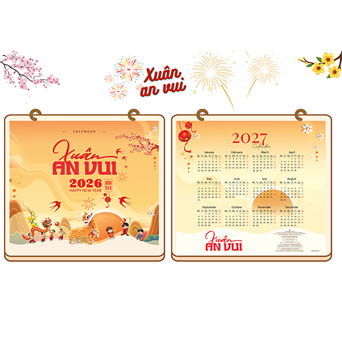 Lịch Để Bàn - 2026