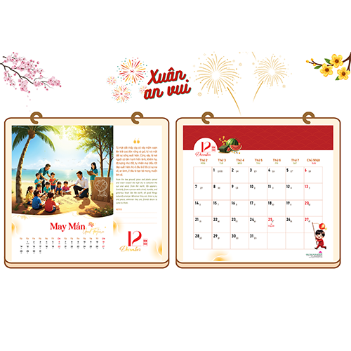 Lịch Để Bàn - 2026