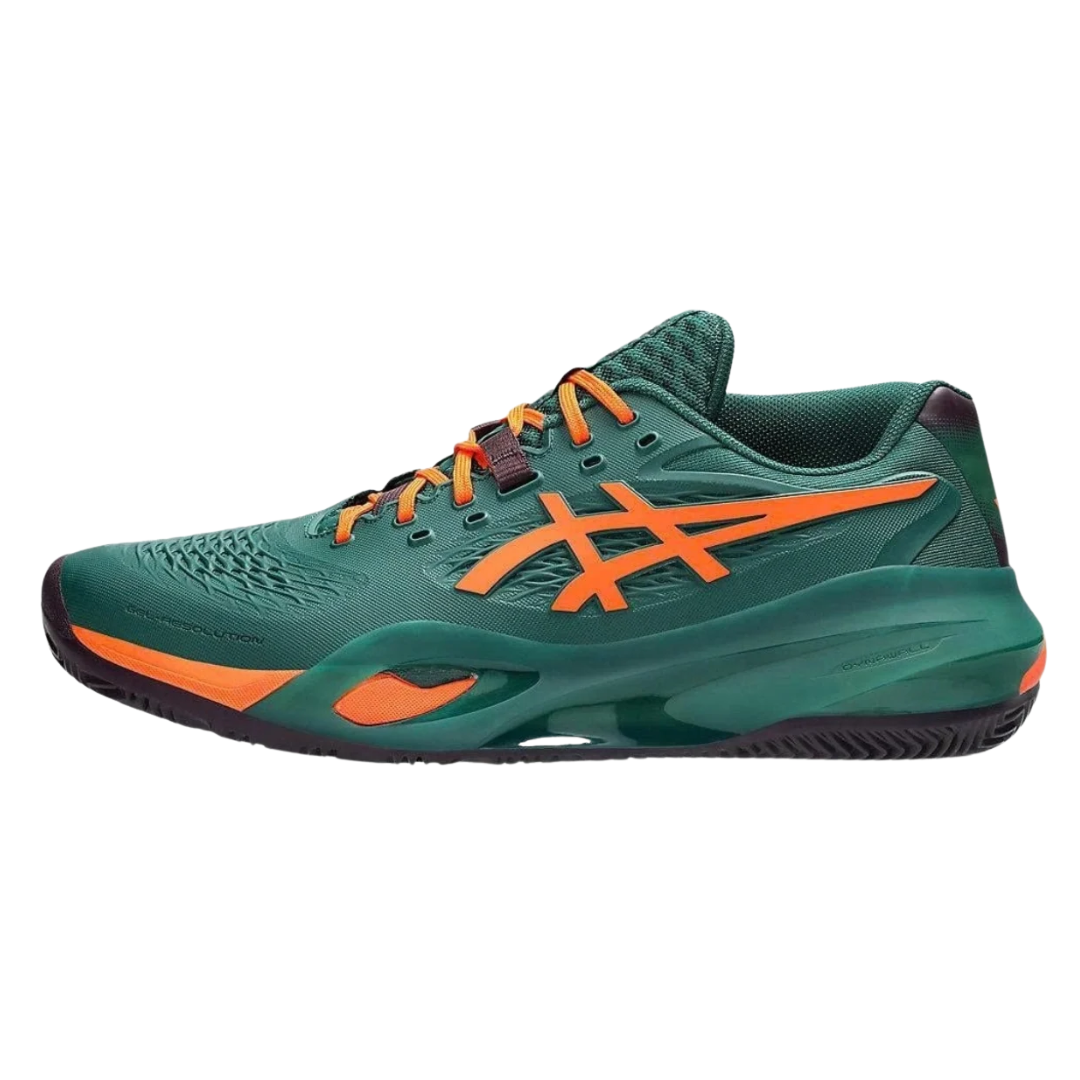 Giày Tennis/Pickleball Asics GEL-RESOLUTION X PADEL ‘Jewel Green/Energy Orange’ 1041A492-300