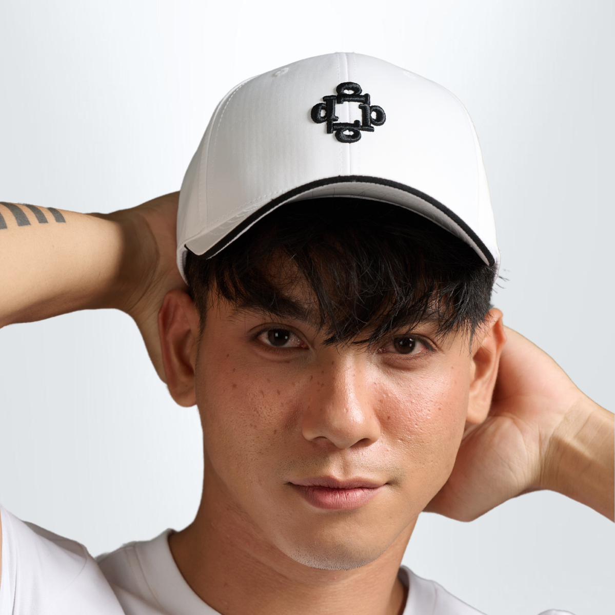 Mũ Lưỡi Trai Unisex PILI Phối Hoạ Tiết Thêu Chữ P