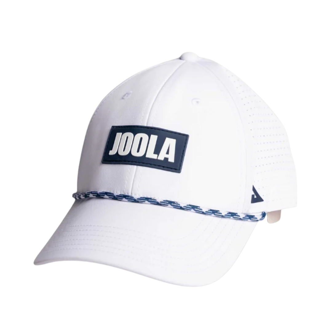 JOOLA Perforated Rope Cap White (JKG) – 600322