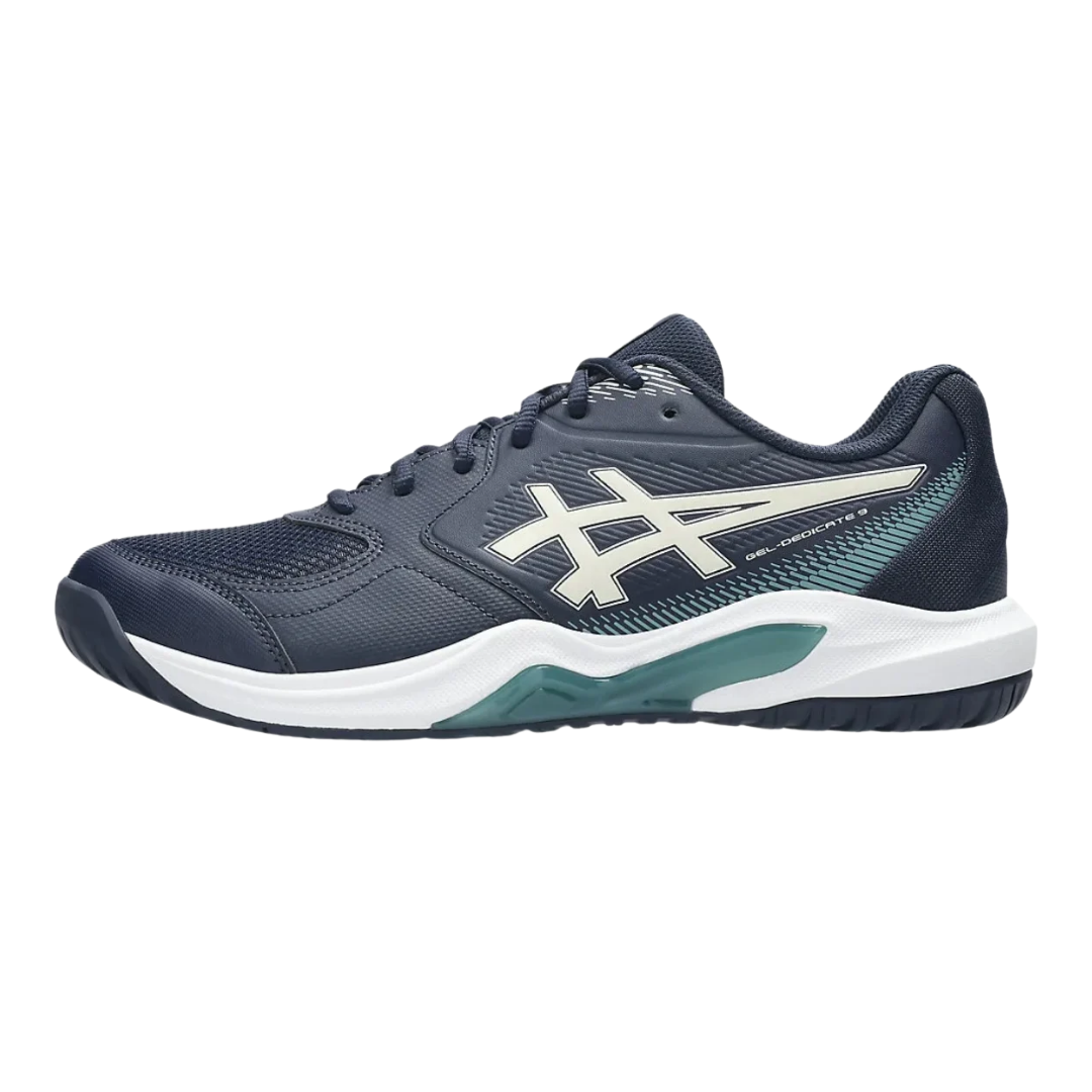 Giày Tennis/Pickleball Asics Gel Dedicate 9 Wide ‘Midnight/Oatmeal’ (VKG) 1041A544-400