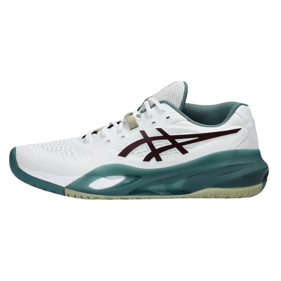 Giày Tennis/Pickleball Asics Gel-Resolution X White/Dark Aubergine (VKG) 1041A481-104