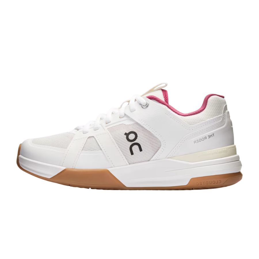 Giày Tennis/Pickleball On The Roger Clubhouse Pro Women’s Ivory/Grenadine (VKG)