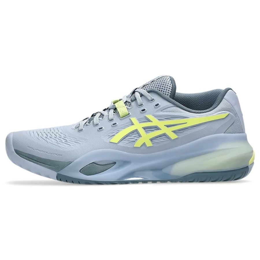 Giày Tennis/Pickleball Asics Gel-Resolution X ‘Grey Blue/Pistachio’ (VKG)