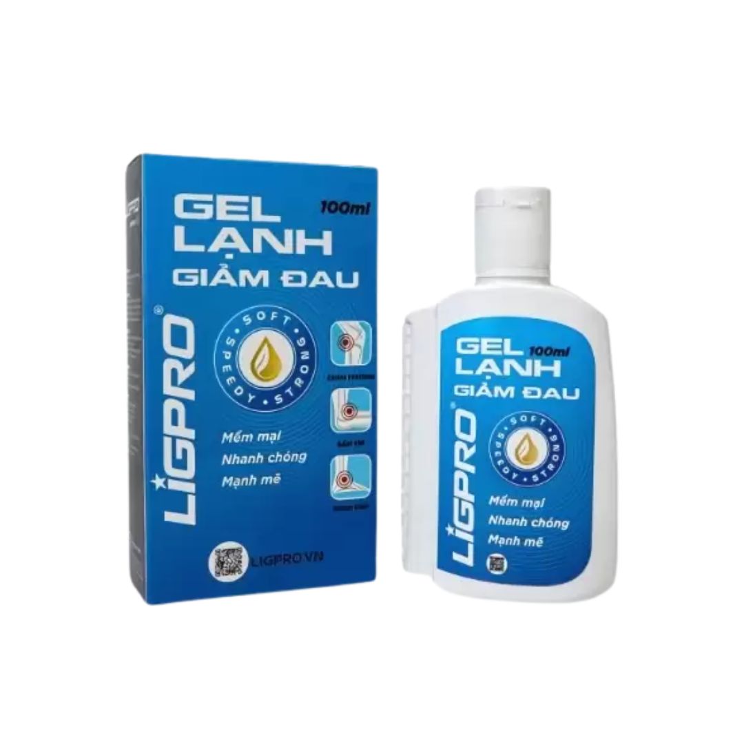 Gel Lạnh Giảm Đau Ligpro 100ml