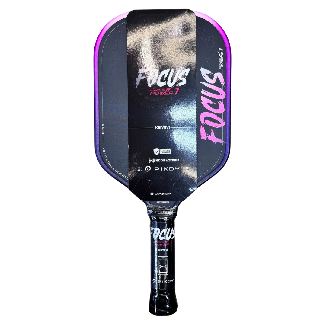 Vợt Pickleball Pikdy Focus Hồng – Pink