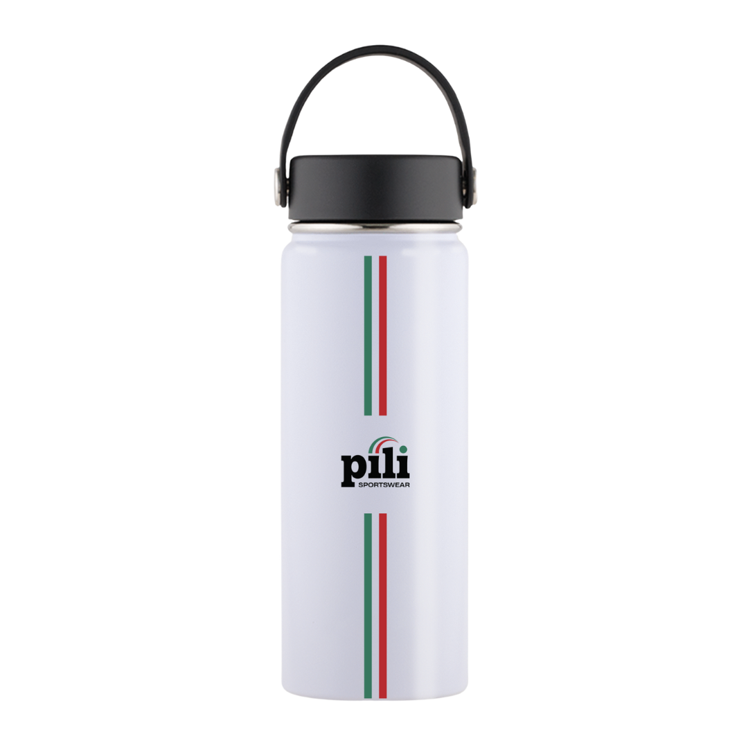 Bình Nước PILI Màu Trắng Dung Tích 500ml Chất Liệu Ruột Inox Giữ Nhiệt Tốt