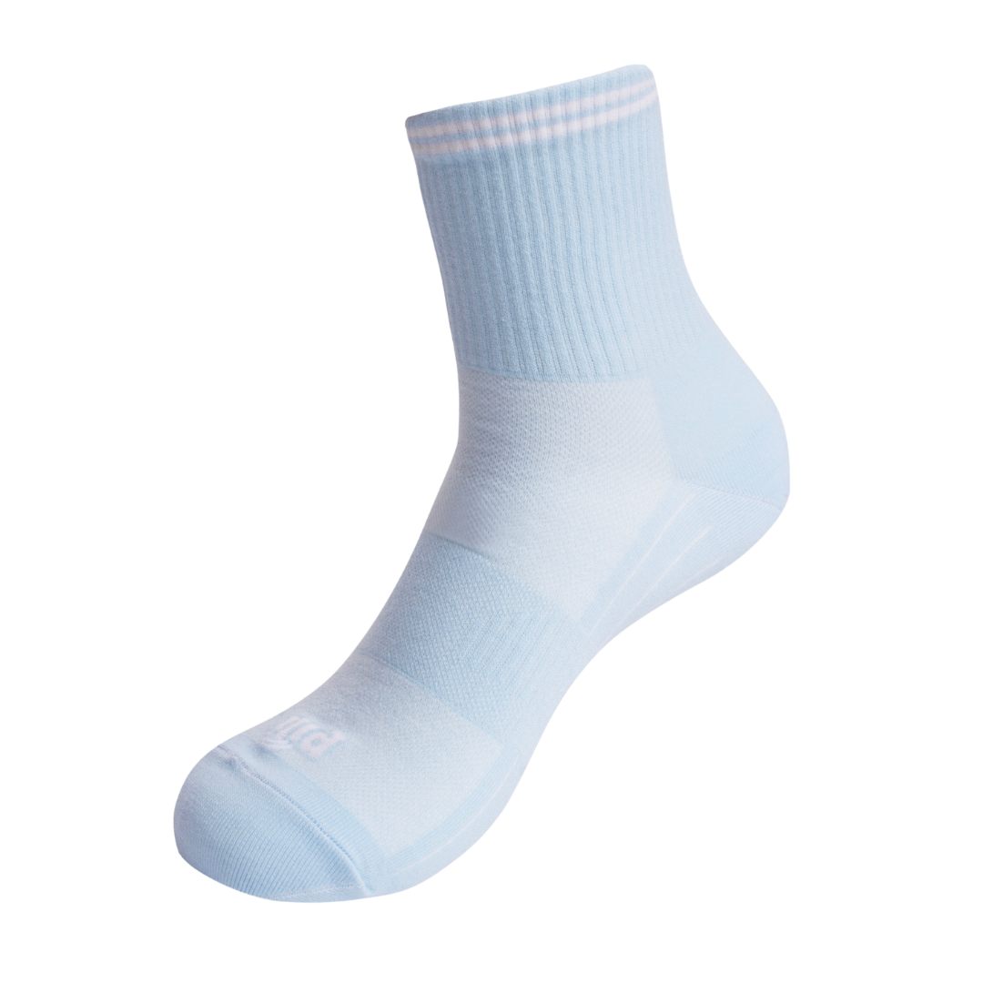 Combo 3 Đôi Tất Cổ Trung, Chất Liệu Cotton Trơn