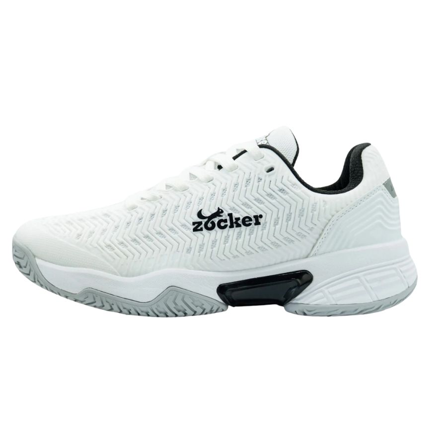 Giày Pickleball Nam/Nữ Zocker Aspire White (H&T)