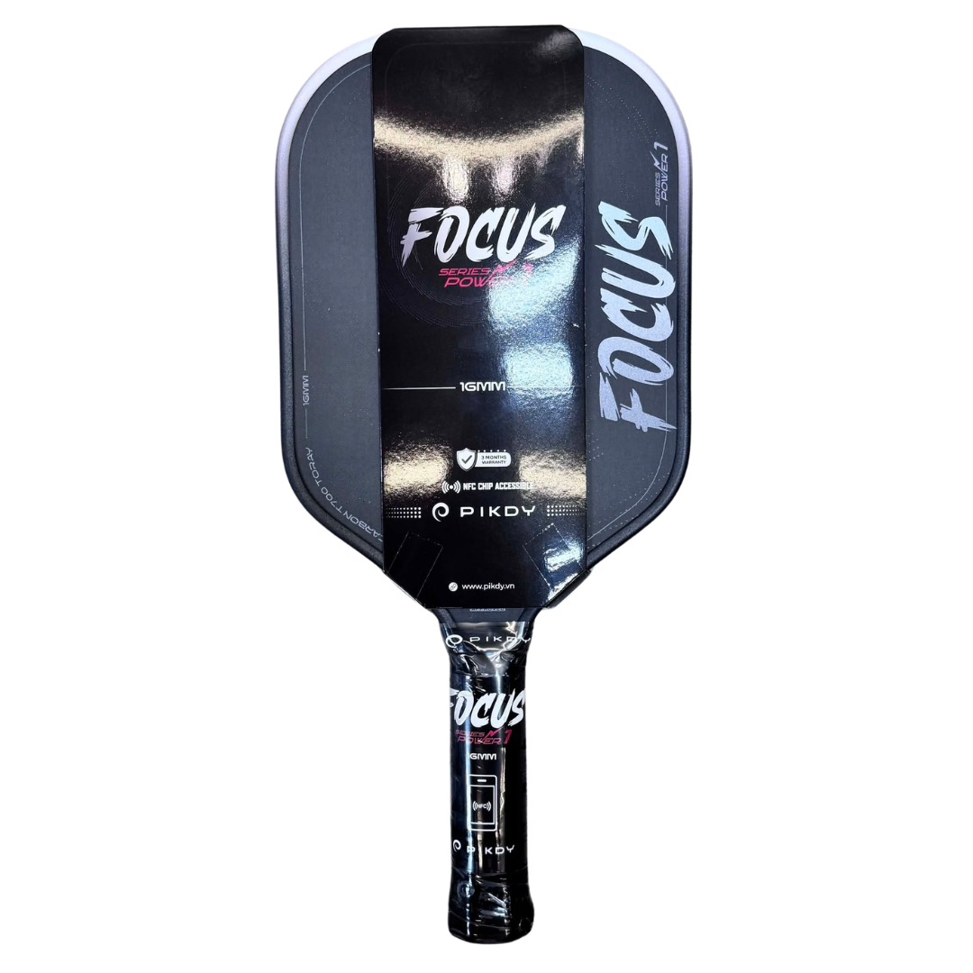 Vợt Pickleball Pikdy Focus Trắng – White