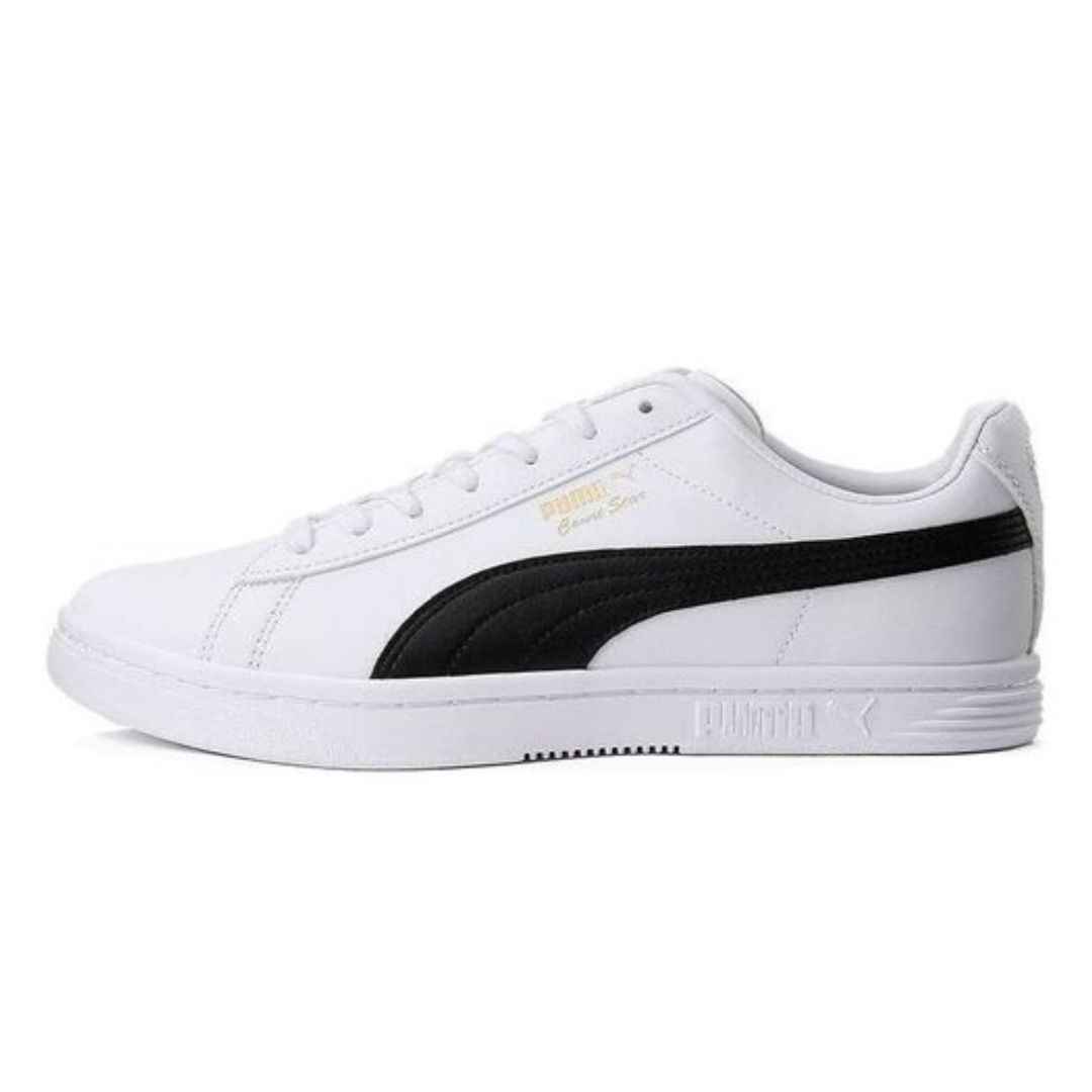 Giày thời trang Puma Court Star Low Top Casual Skate White Black (H&T) 384676 01