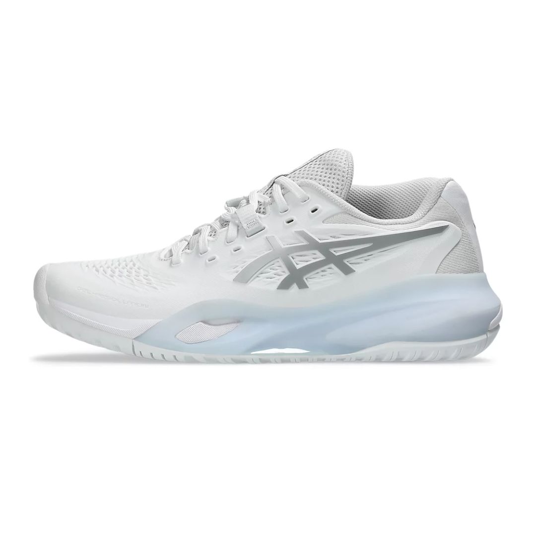 Giày Tennis/Pickleball Asics Gel-Resolution X ‘White Pure Silver’ 1042A279-100 (H&T)