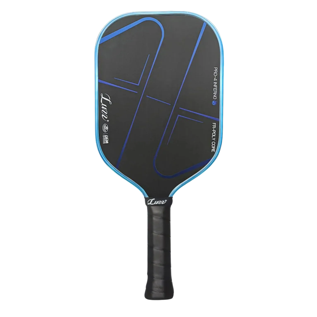 Vợt pickleball Luzz Pro 4 Inferno MPP Blue Blaze(Limited Edition) (PXKG) – 16mm