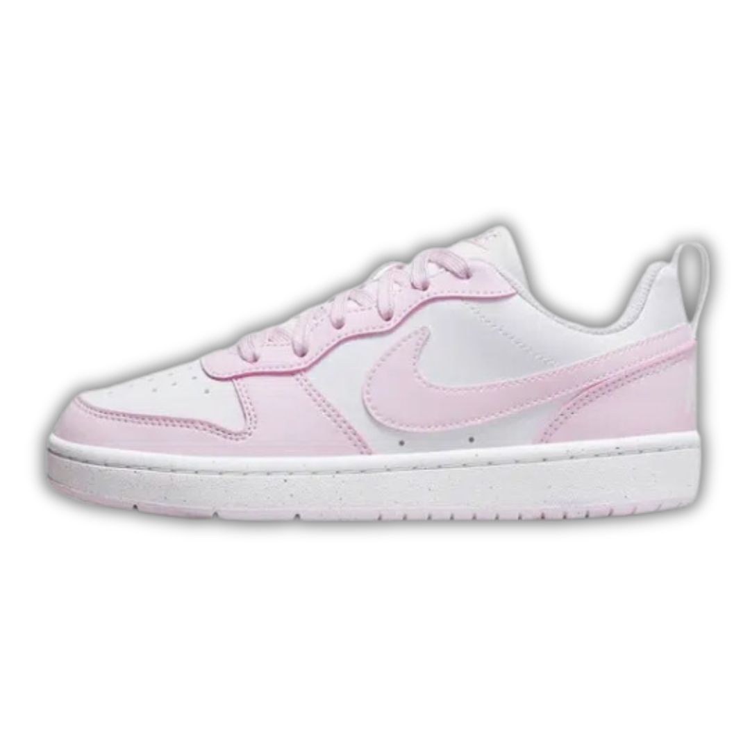 Giày thời trang Nike Court Borough Low Recraft ‘White Pink Foam’ (GS) (H) DV5456-105