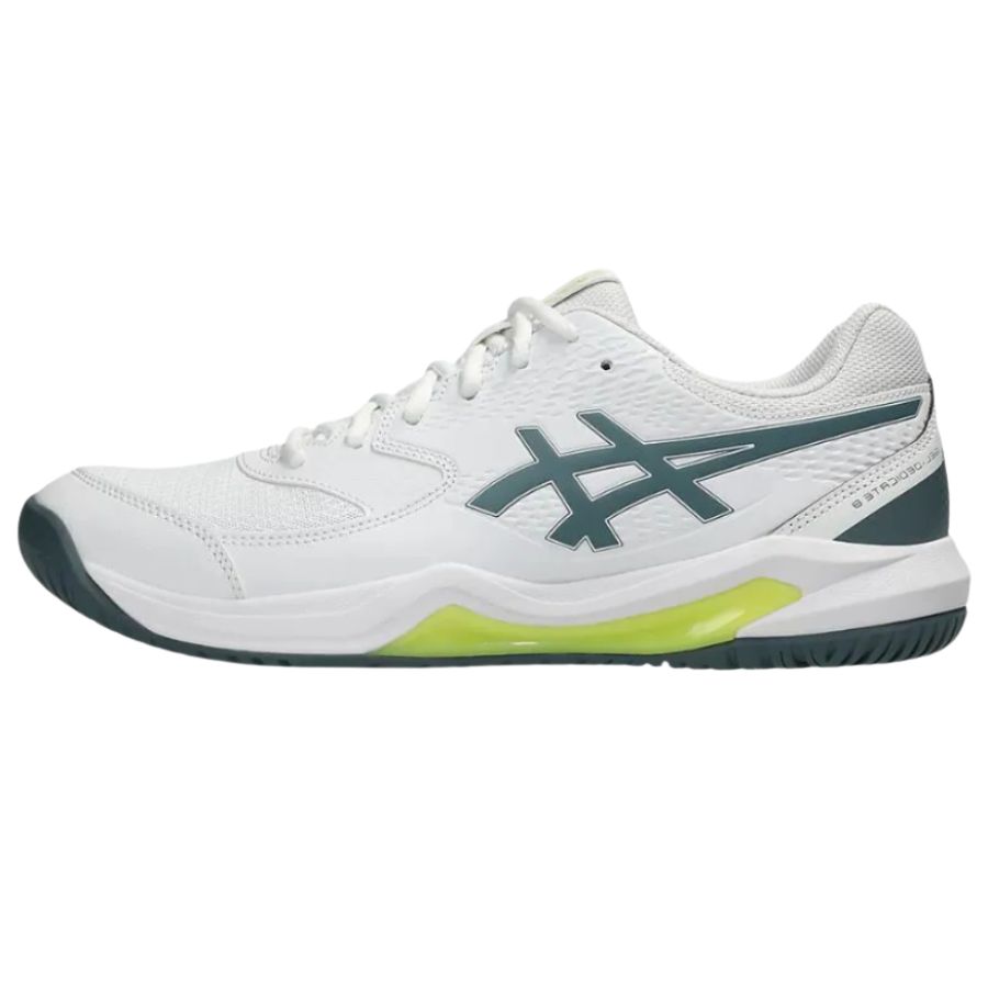 Giày Tennis/Pickleball Asics Gel Dedicate 8 ‘White/Ironclad’ (H&T) 1041A408-108
