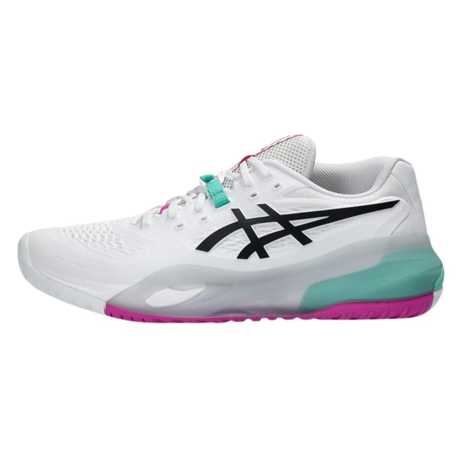Giày Tennis/Pickleball Asics Gel-Resolution X White / Aurora Green (VKG)